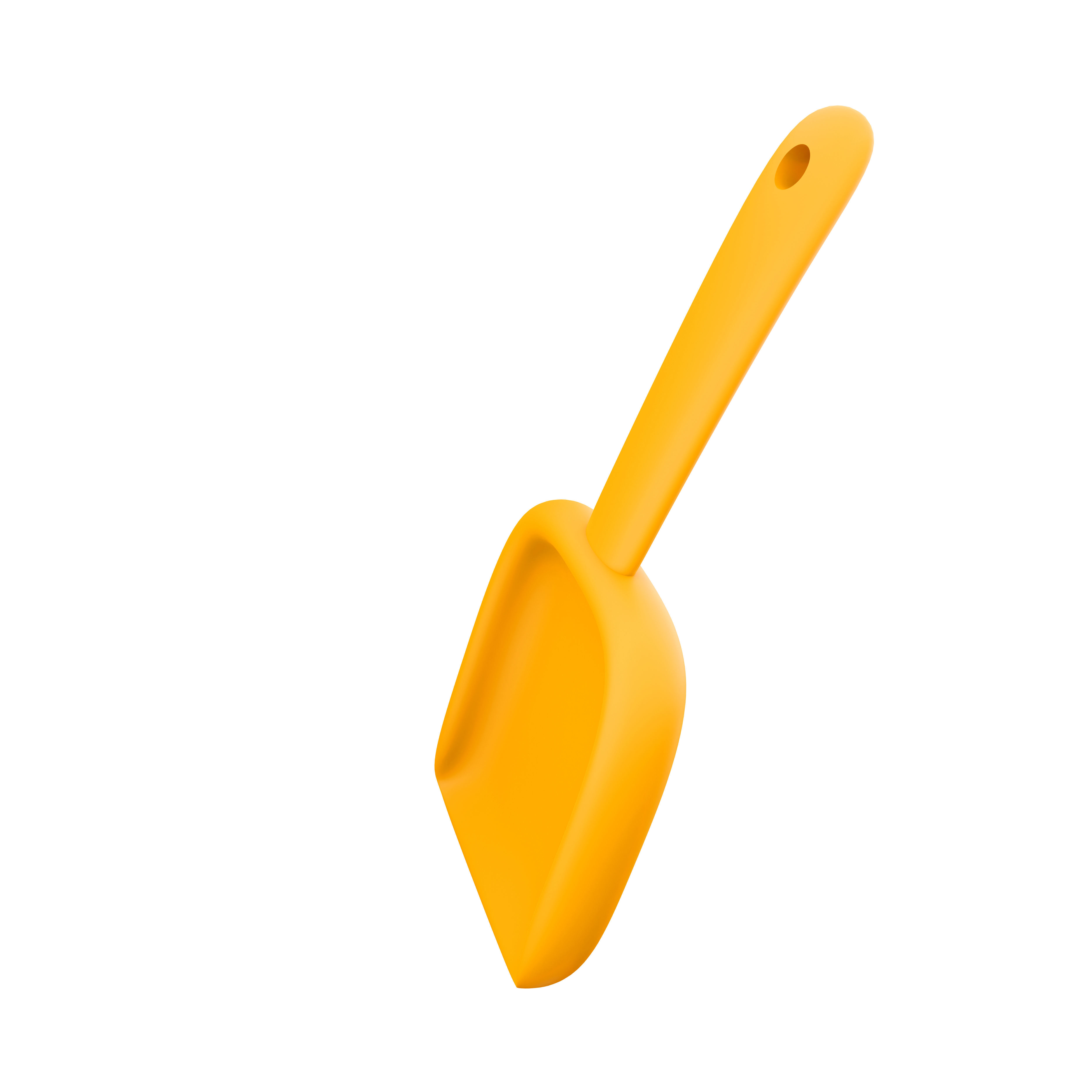 3d  toy beach shovel icon 3D model_1