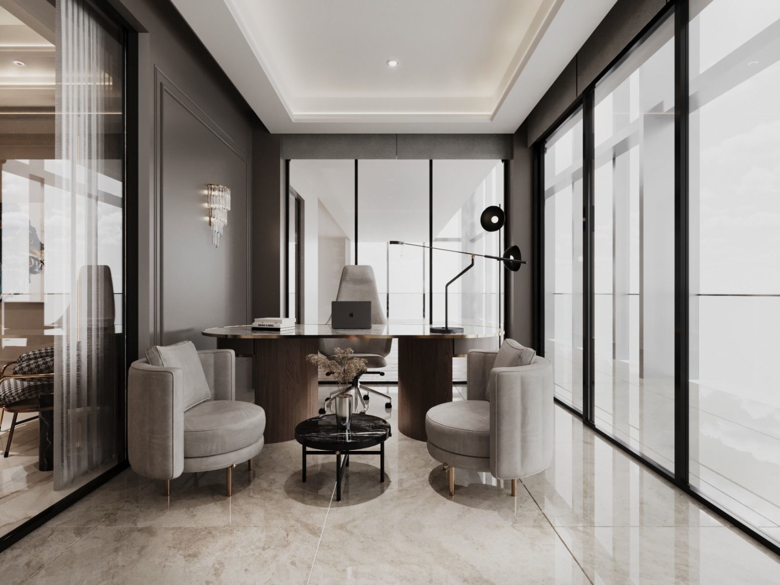 Office Room by FGM 3D model_1