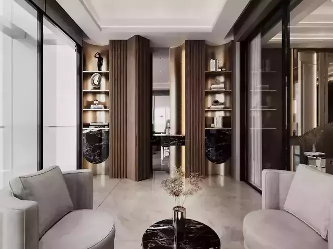 Office Room by FGM 3D model