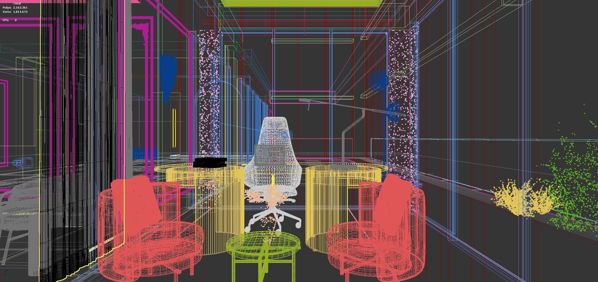 Office Room by FGM 3D model_2