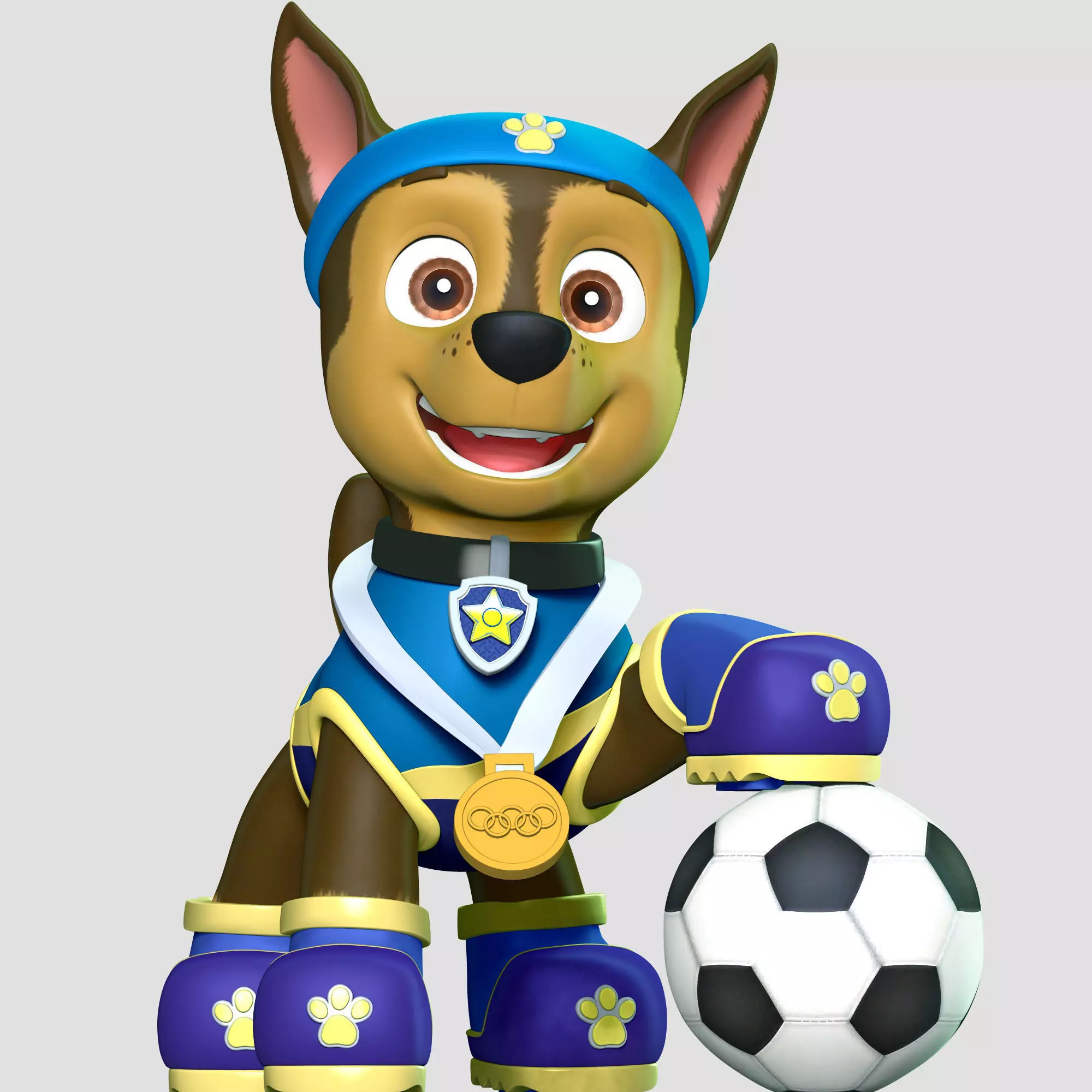 Chase Sports Uniform - Paw patrol 3D print model