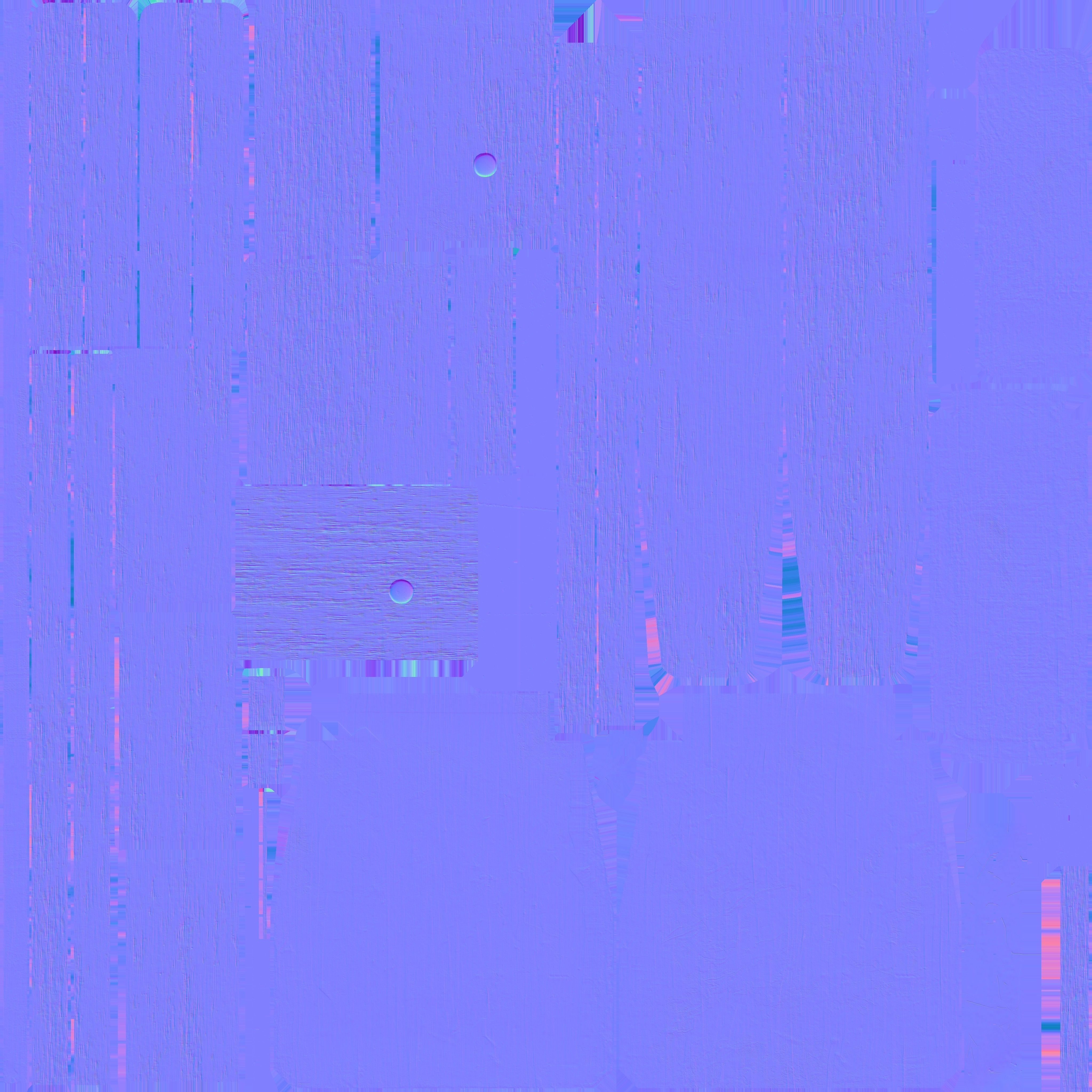 Game Ready Small Wood Chair Low-poly 3D model_15