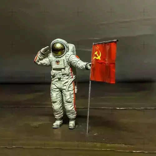 The Soviet Russian Moonlanding 3D print model