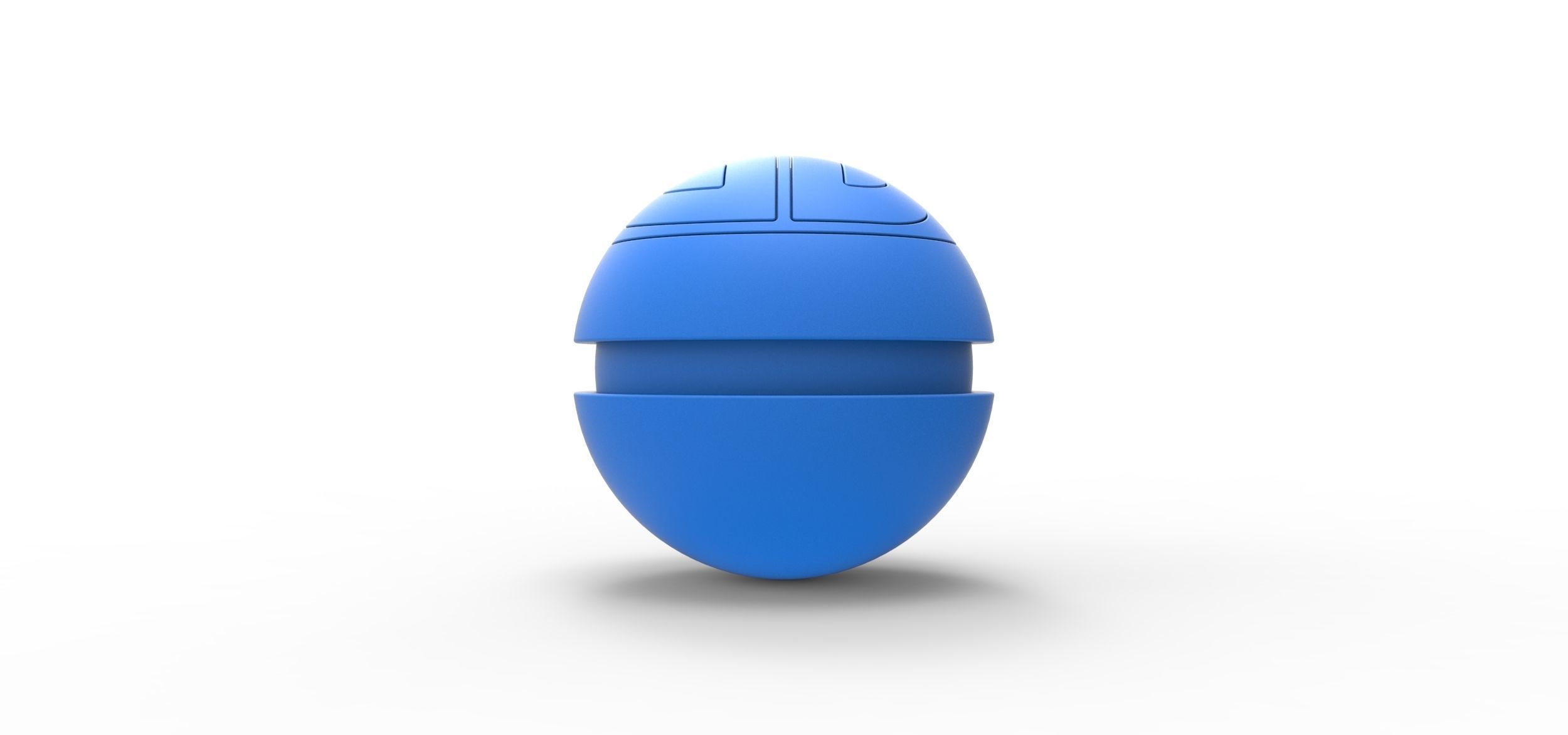 Battle Park Ball 3D print model_17