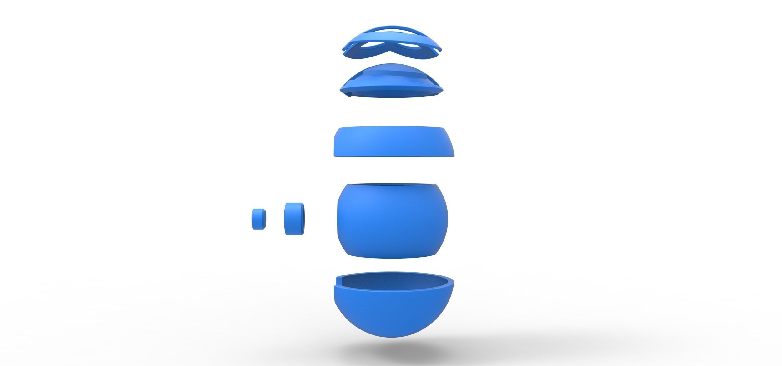 Battle Park Ball 3D print model_21