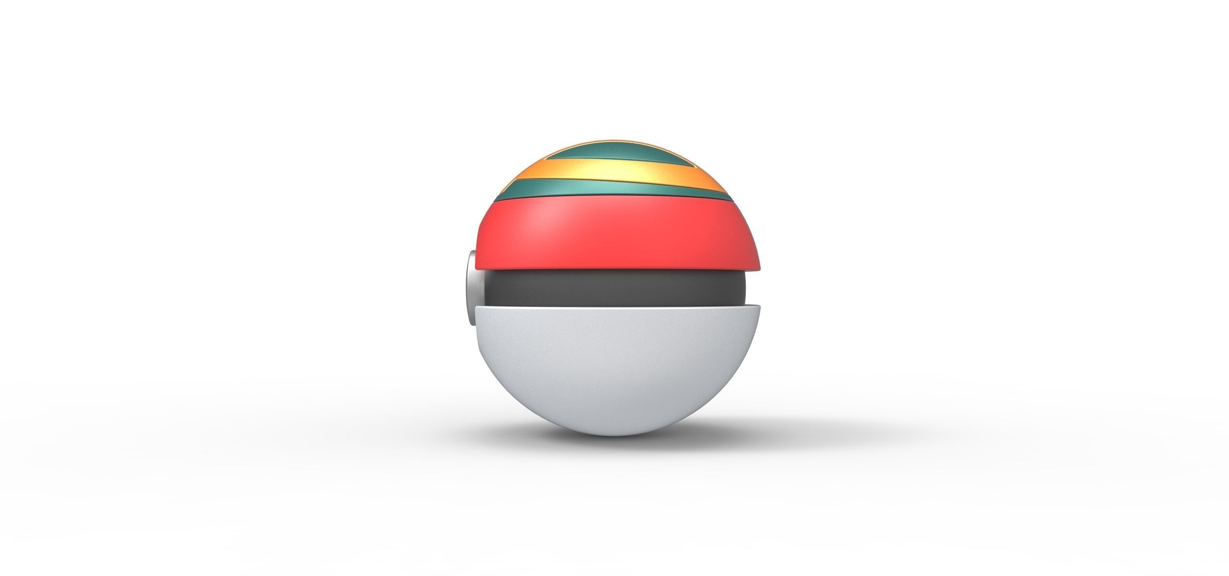 Battle Park Ball 3D print model_6