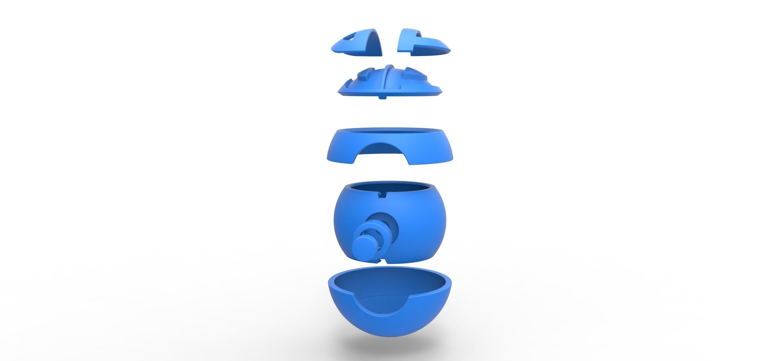 Battle Park Ball 3D print model_20