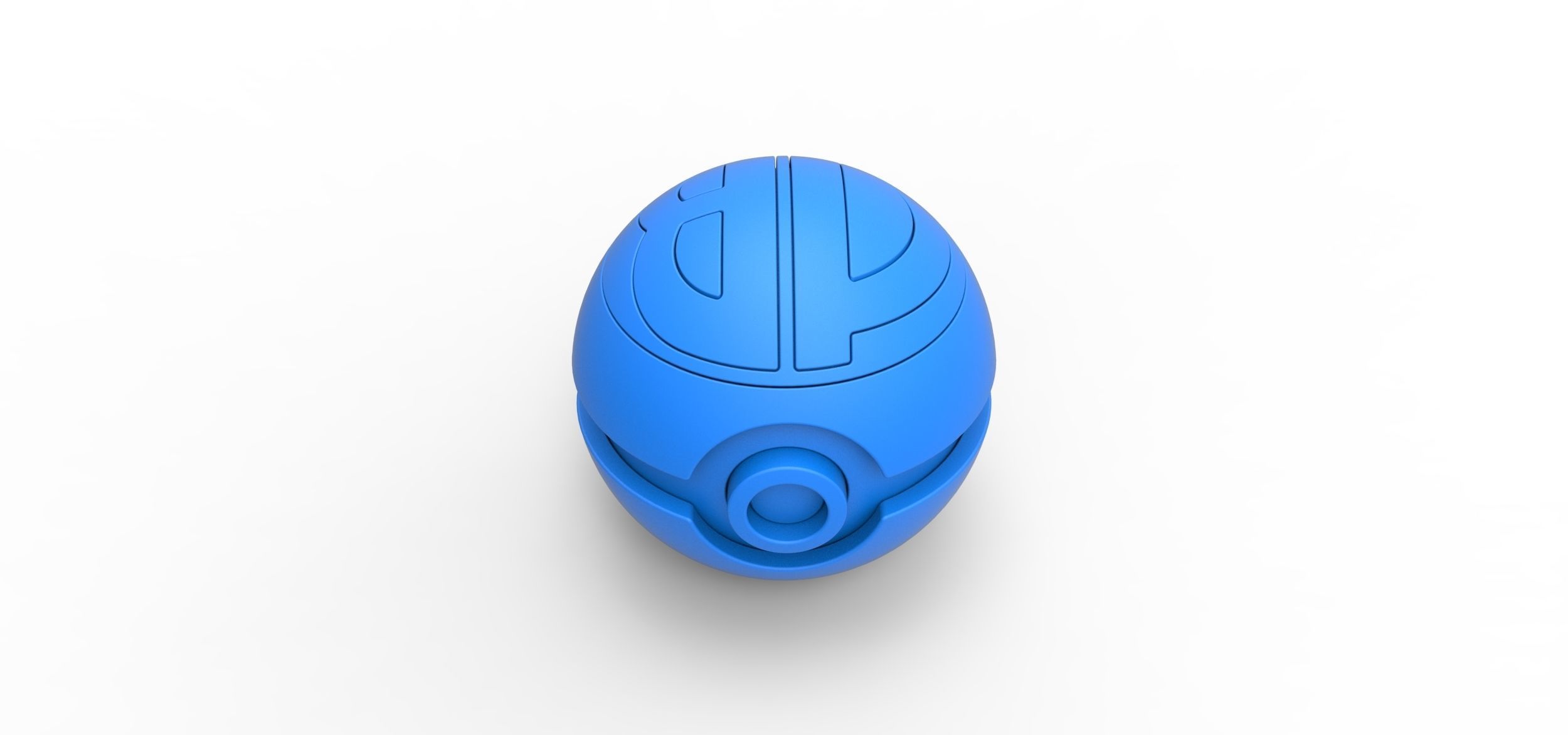 Battle Park Ball 3D print model_12