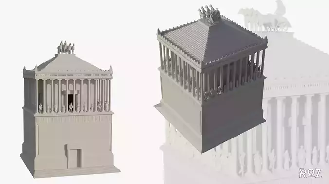 MAUSOLEUM IN HALICARNASSUS 3D print model