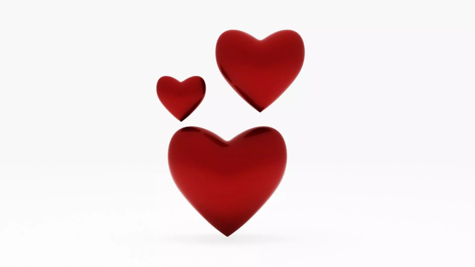 Love Heart Valentines Day 3D model_0