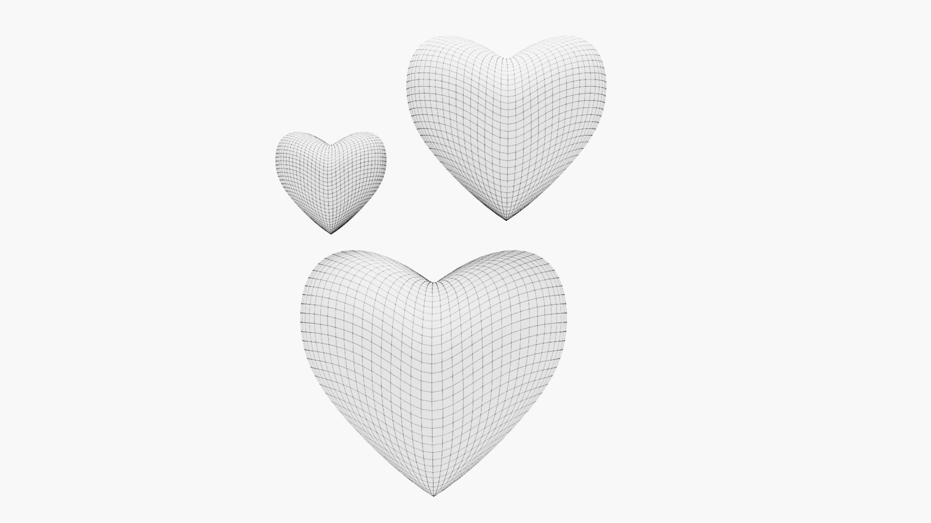 Love Heart Valentines Day 3D model_5