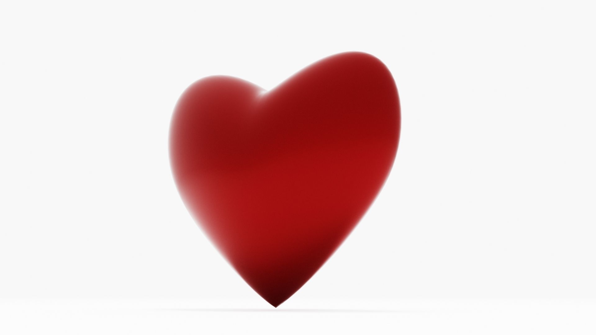 Love Heart Valentines Day 3D model_4