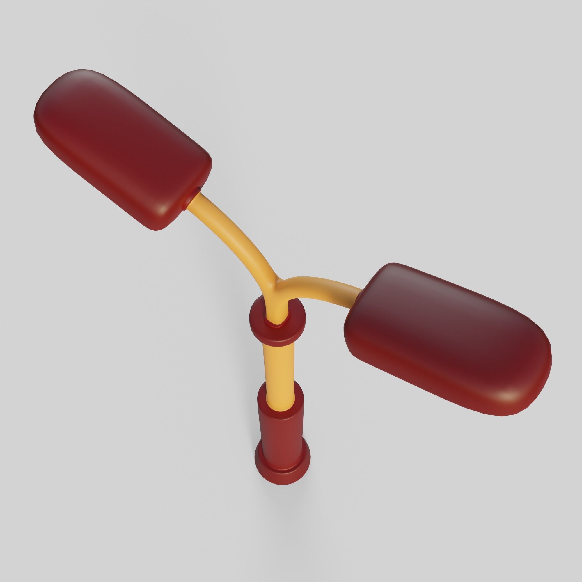 Cartoon Street Lights Collection Low-poly 3D model_39