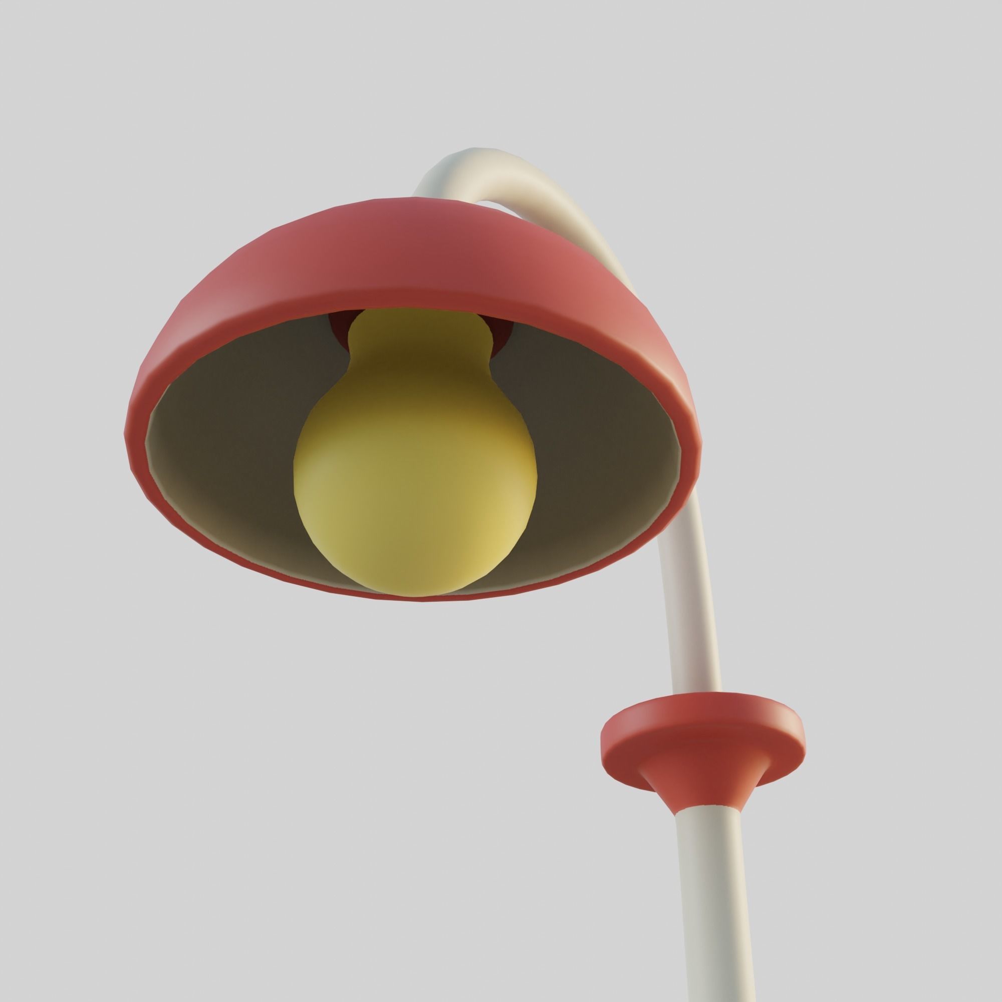 Cartoon Street Lights Collection Low-poly 3D model_24