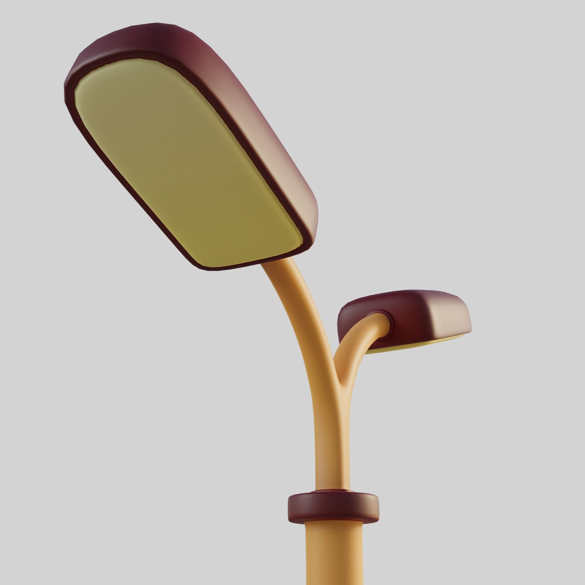 Cartoon Street Lights Collection Low-poly 3D model_40