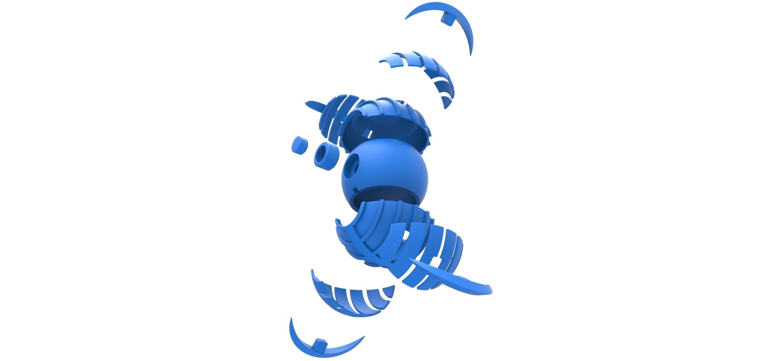 Beast Ball 3D print model_19