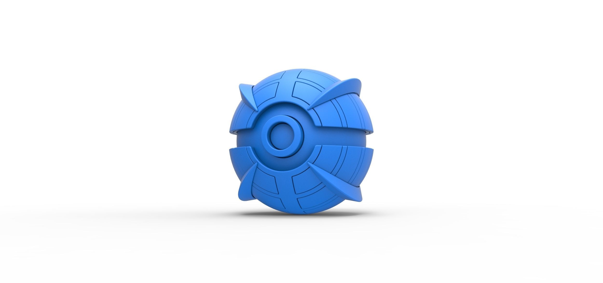 Beast Ball 3D print model_10