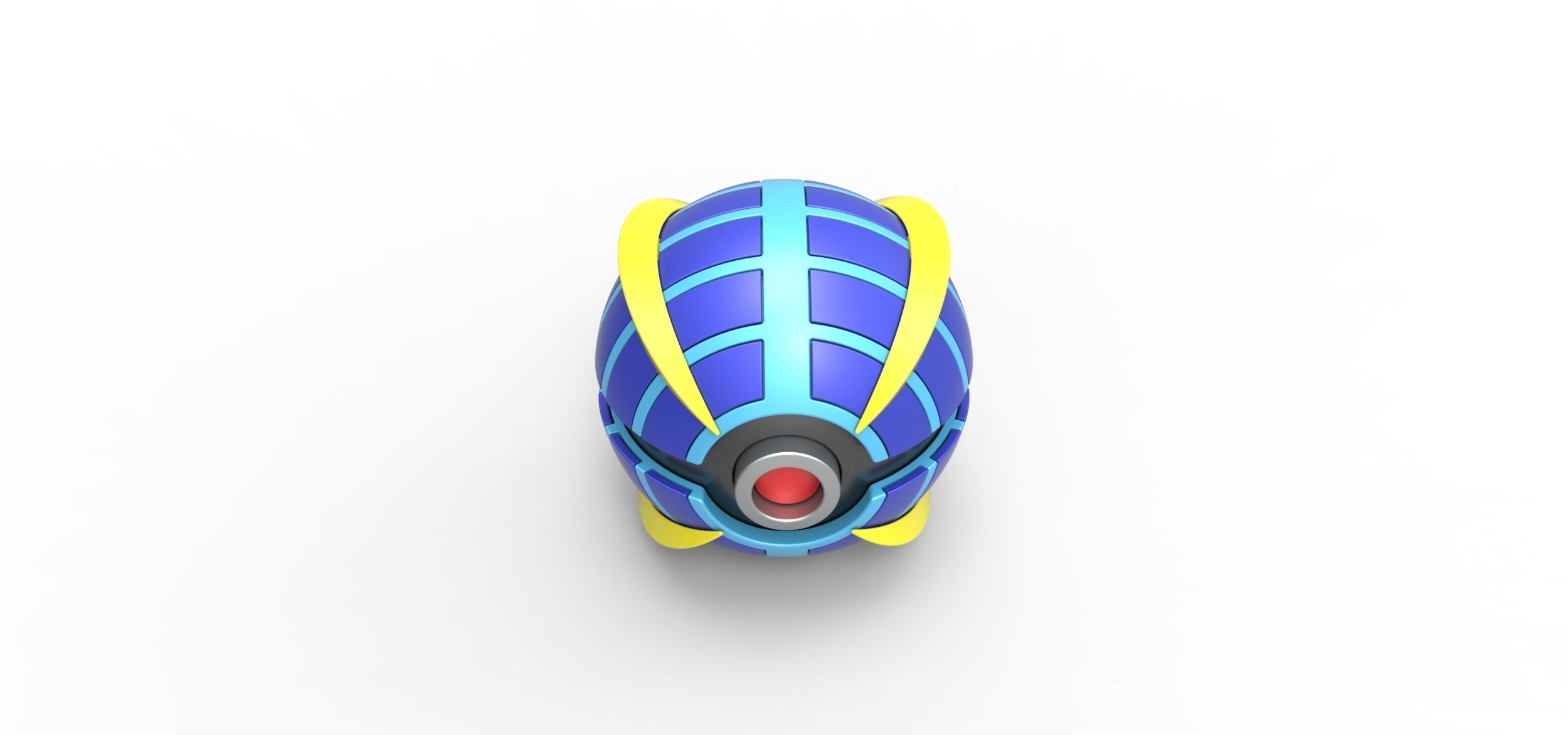Beast Ball 3D print model_3