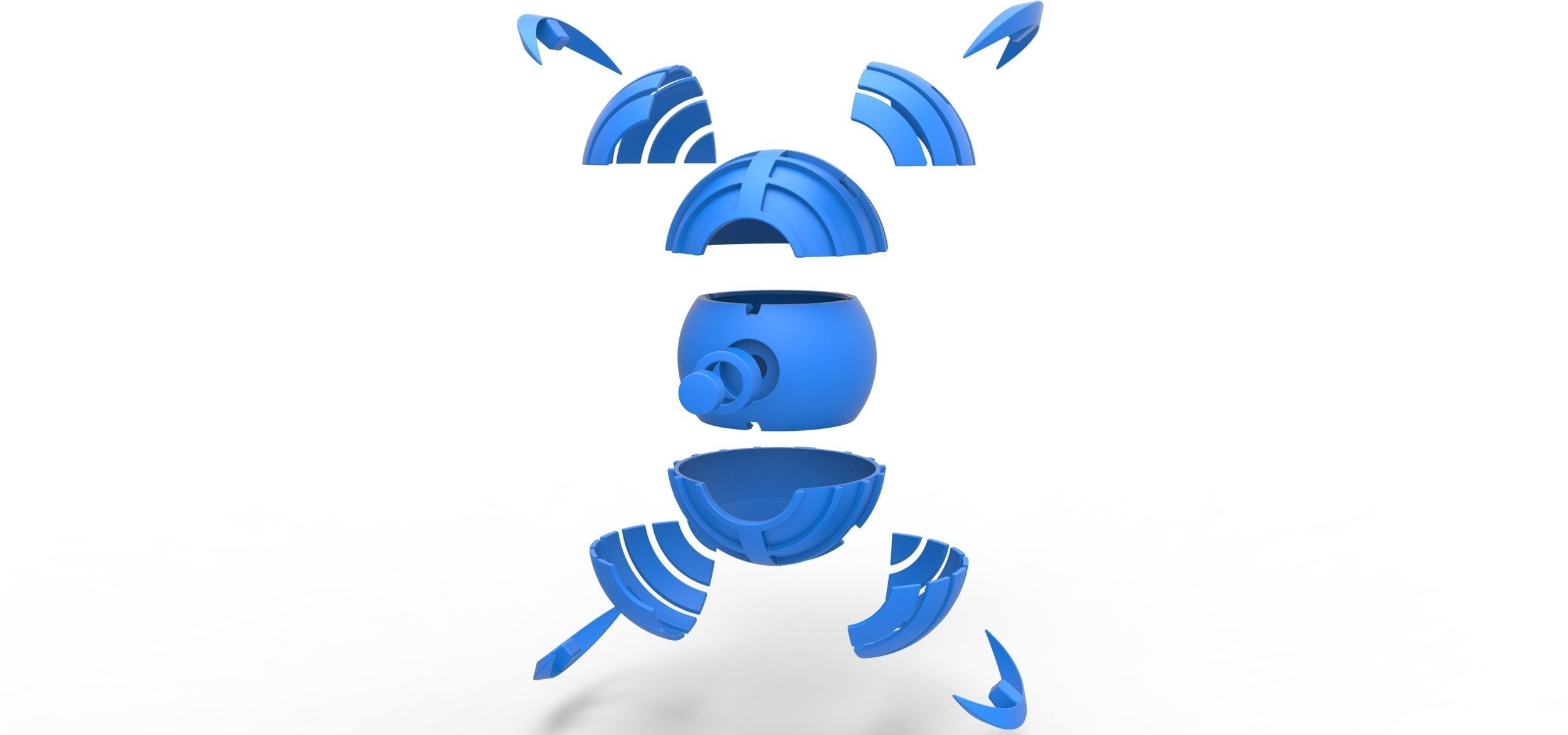 Beast Ball 3D print model_20