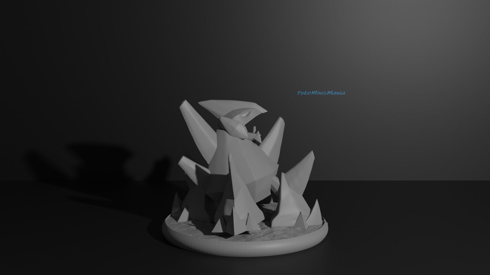 Gigalith pokemon 3D print model 3D print model_6