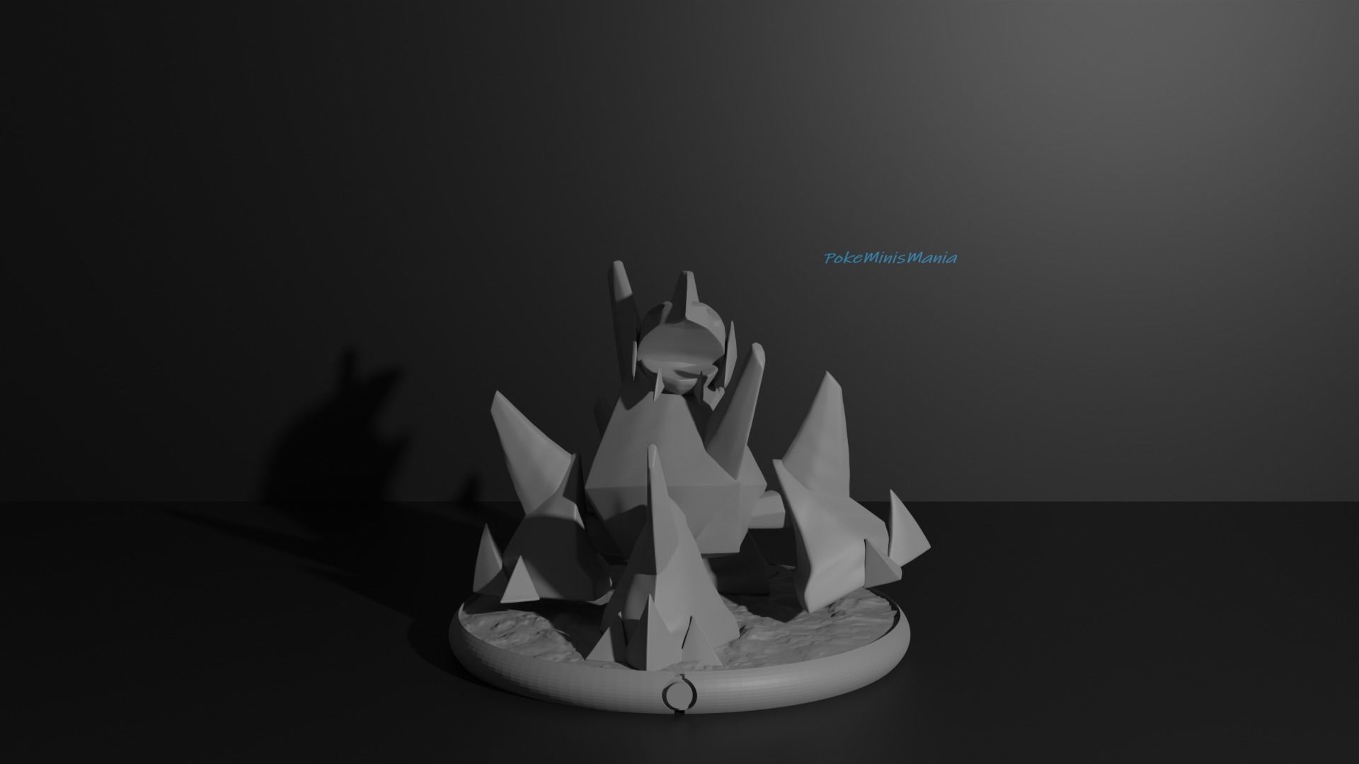 Gigalith pokemon 3D print model 3D print model_4