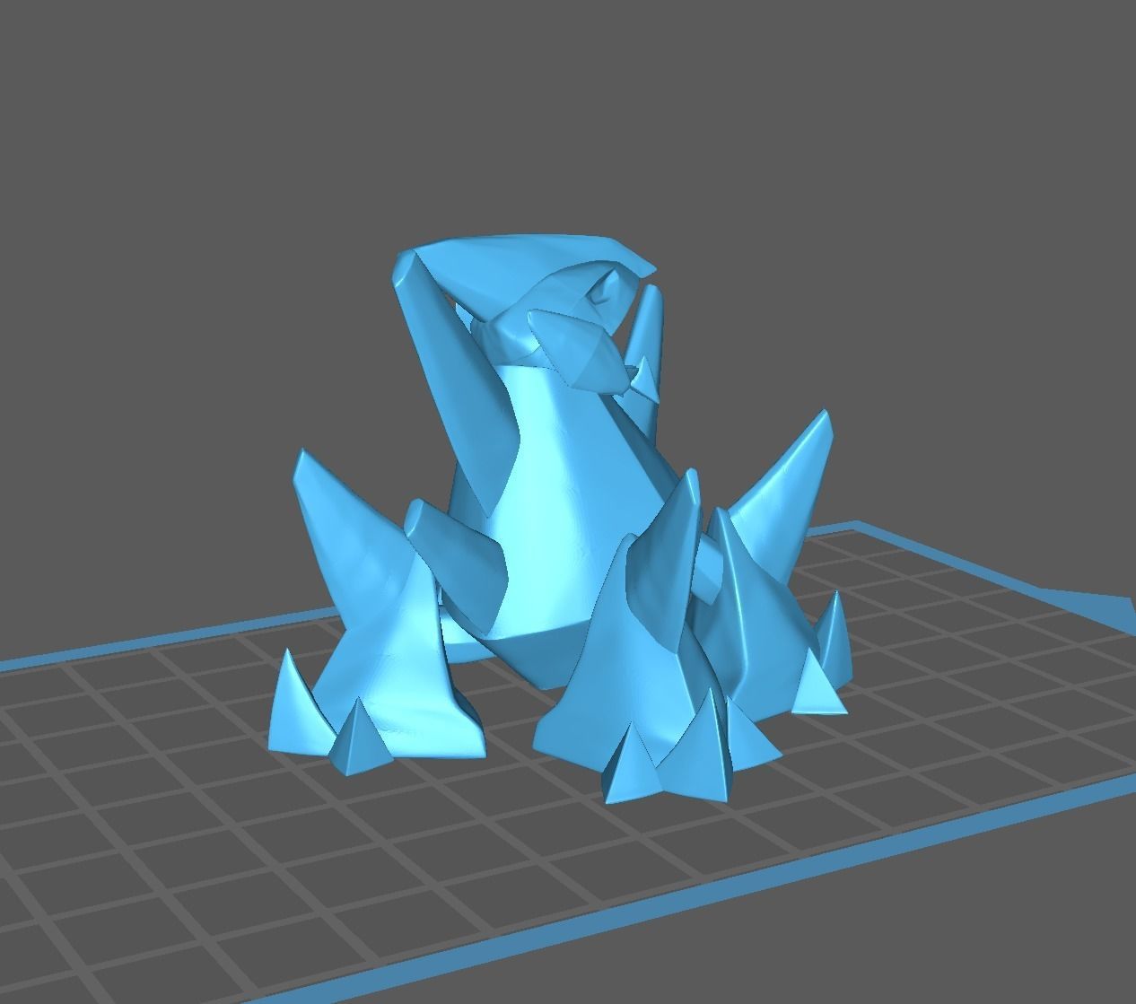 Gigalith pokemon 3D print model 3D print model_12