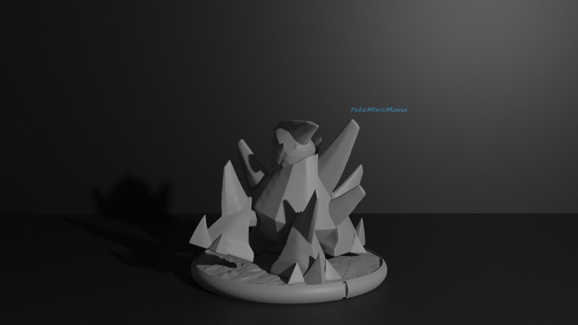 Gigalith pokemon 3D print model 3D print model_7