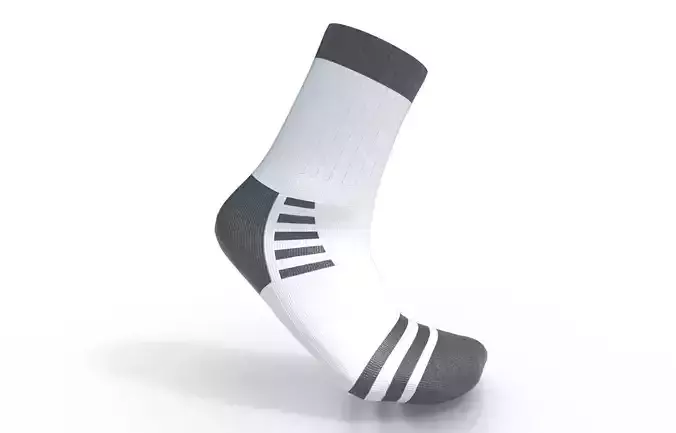 Socks  M10 Low-poly 3D model