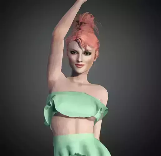 Coraline-Female Character 3D model