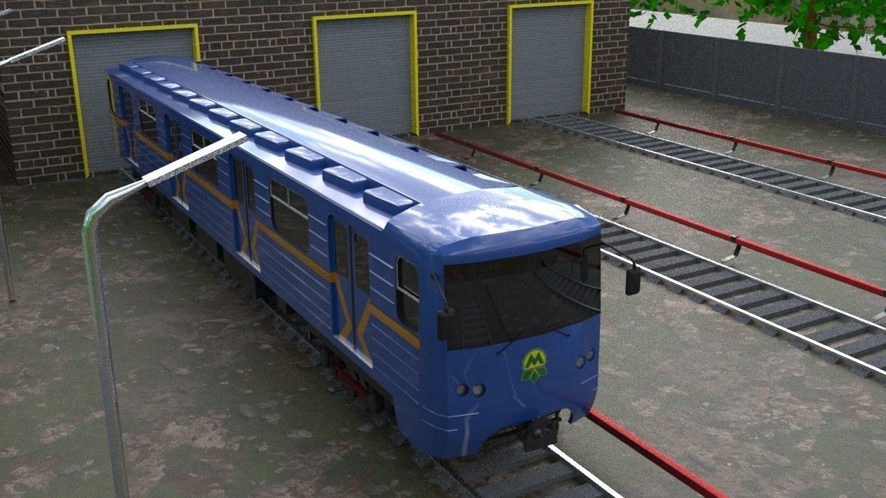 81-7080 1st Generation Low Low-poly 3D model_3