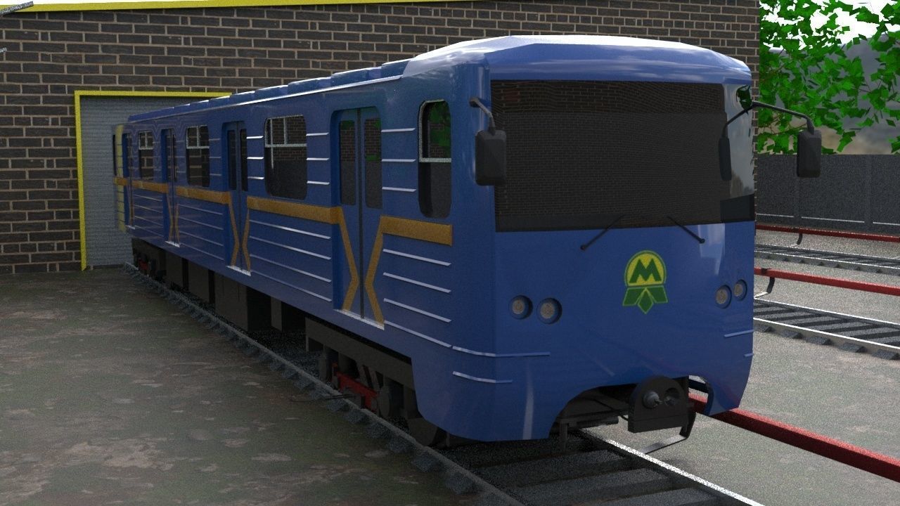 81-7080 1st Generation Low Low-poly 3D model_2