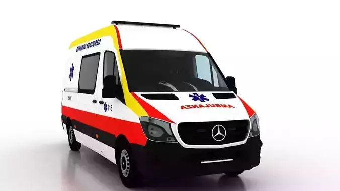 Mercedes Benz Sprinter L2H2 2015 Italy Ambulance