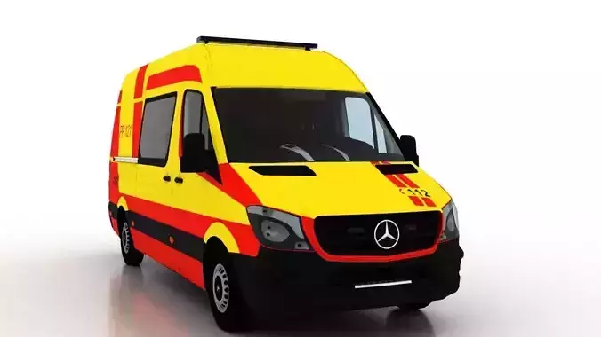 Mercedes Benz Sprinter L2H2 2015 Finland Ambulance