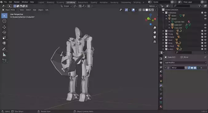 Materialized robot original