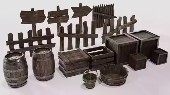 Wood Asset Pack
