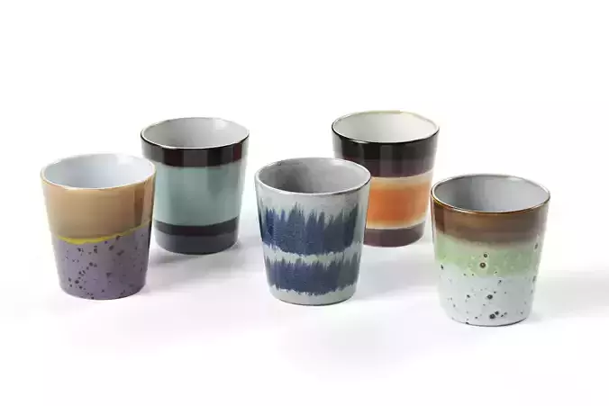 polypasta - HKliving mugs 3D model