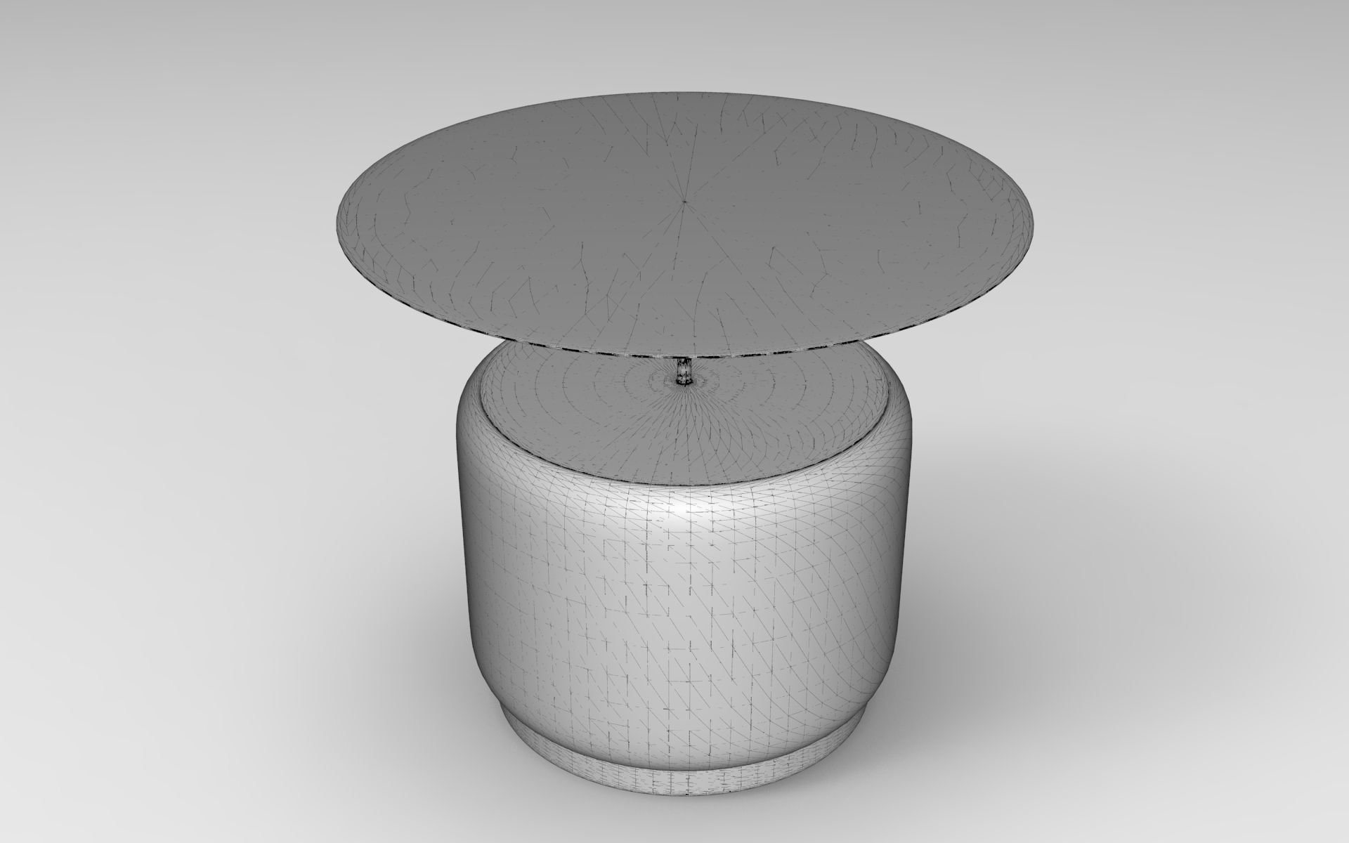 Ziga Coffee Table Low-poly 3D model_5