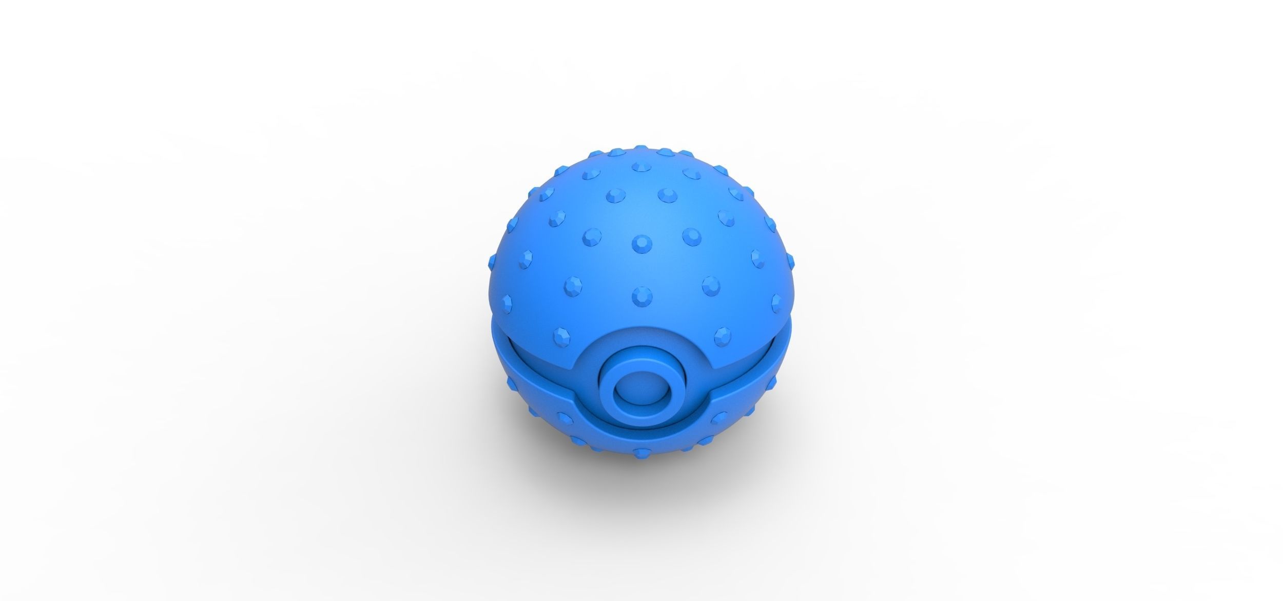 Diamond Ball 3D print model_11