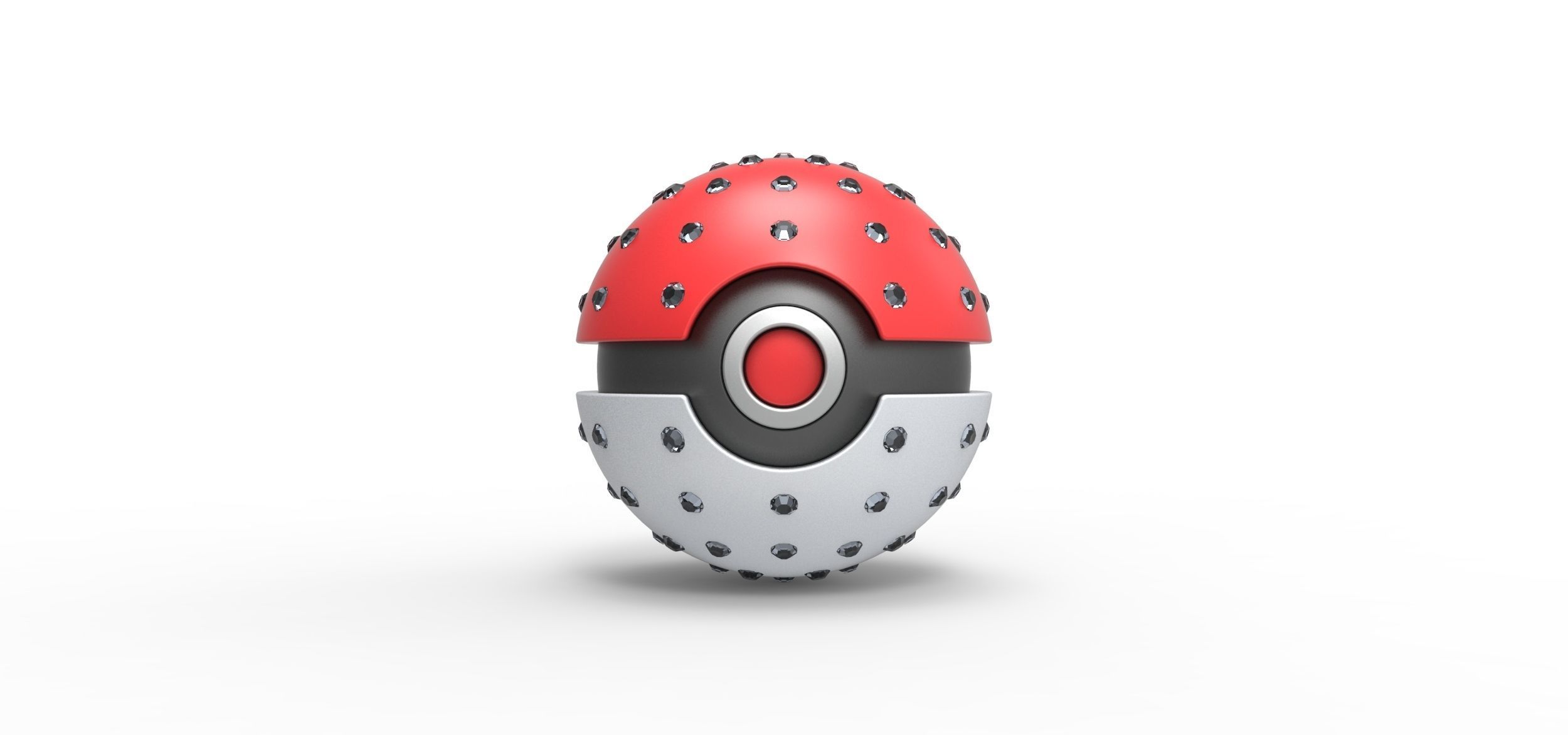 Diamond Ball 3D print model_2