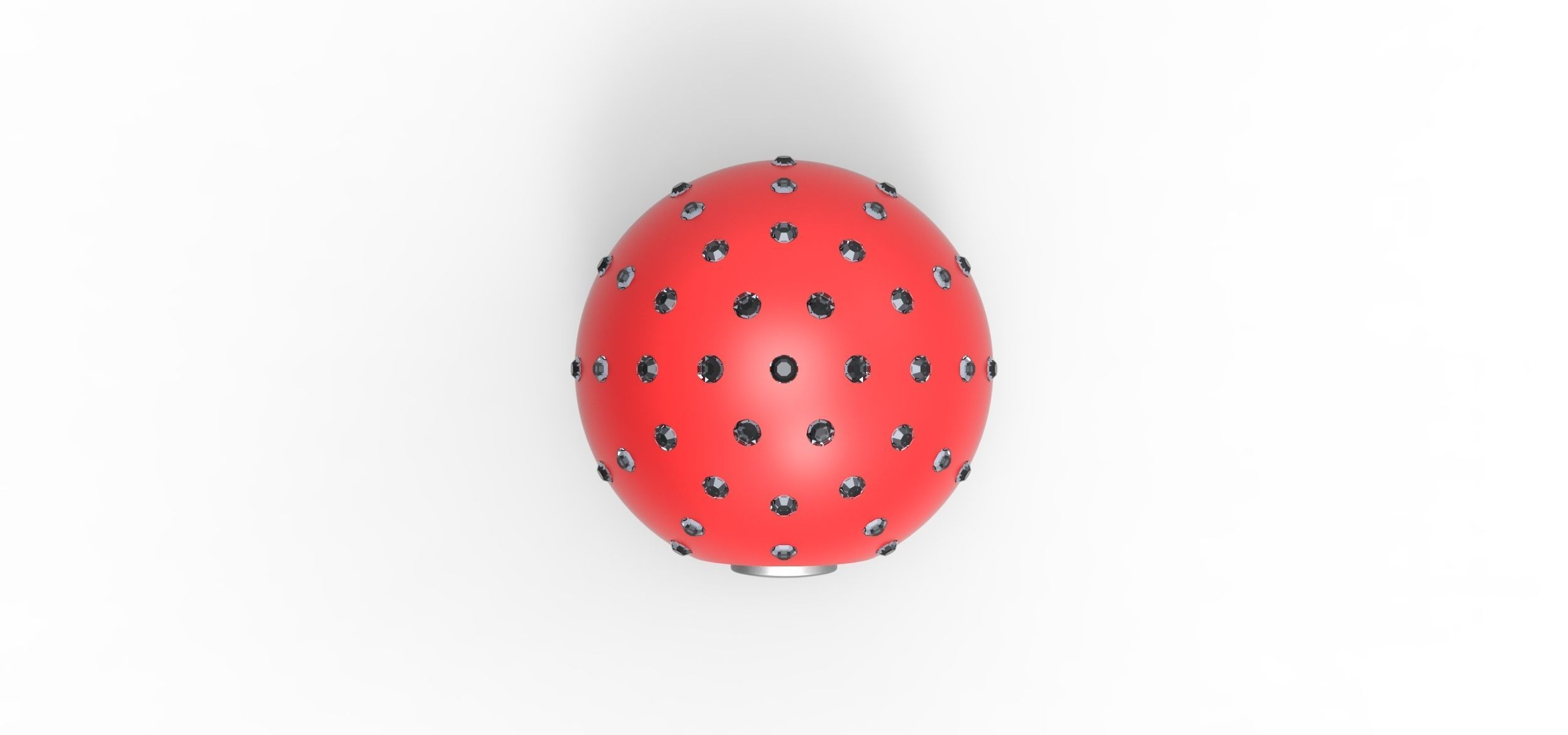 Diamond Ball 3D print model_4