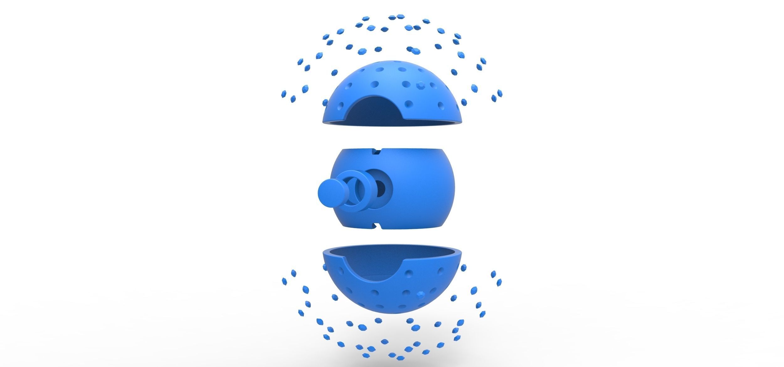 Diamond Ball 3D print model_18