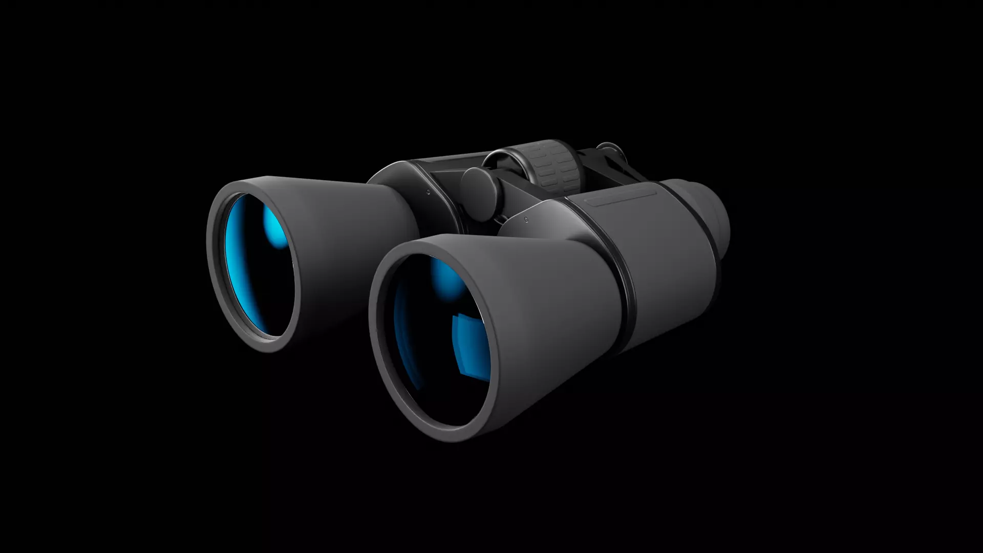 Binocular 3d model 3D model