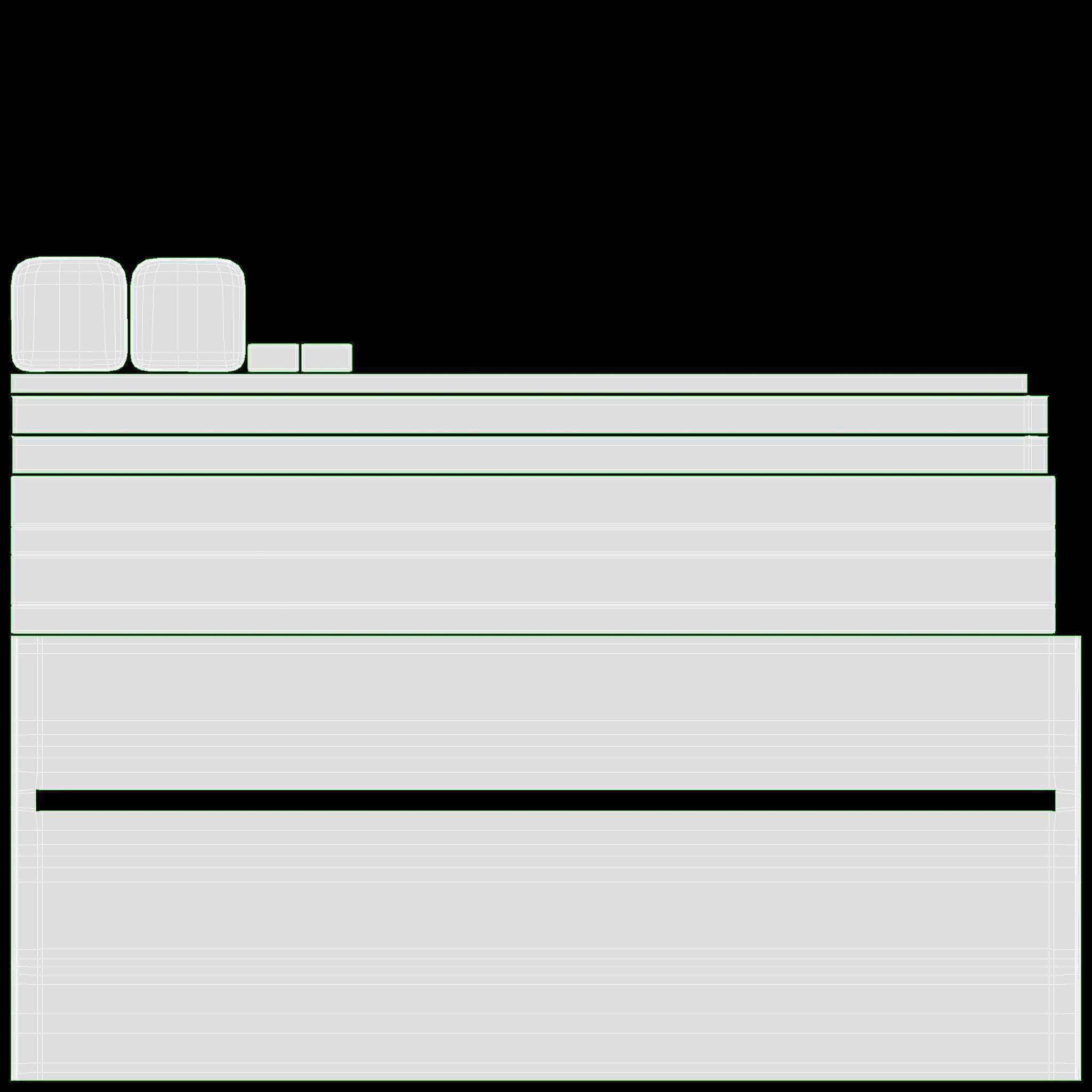 Advertising  Roll-Up Banner Narrow 3D model_8