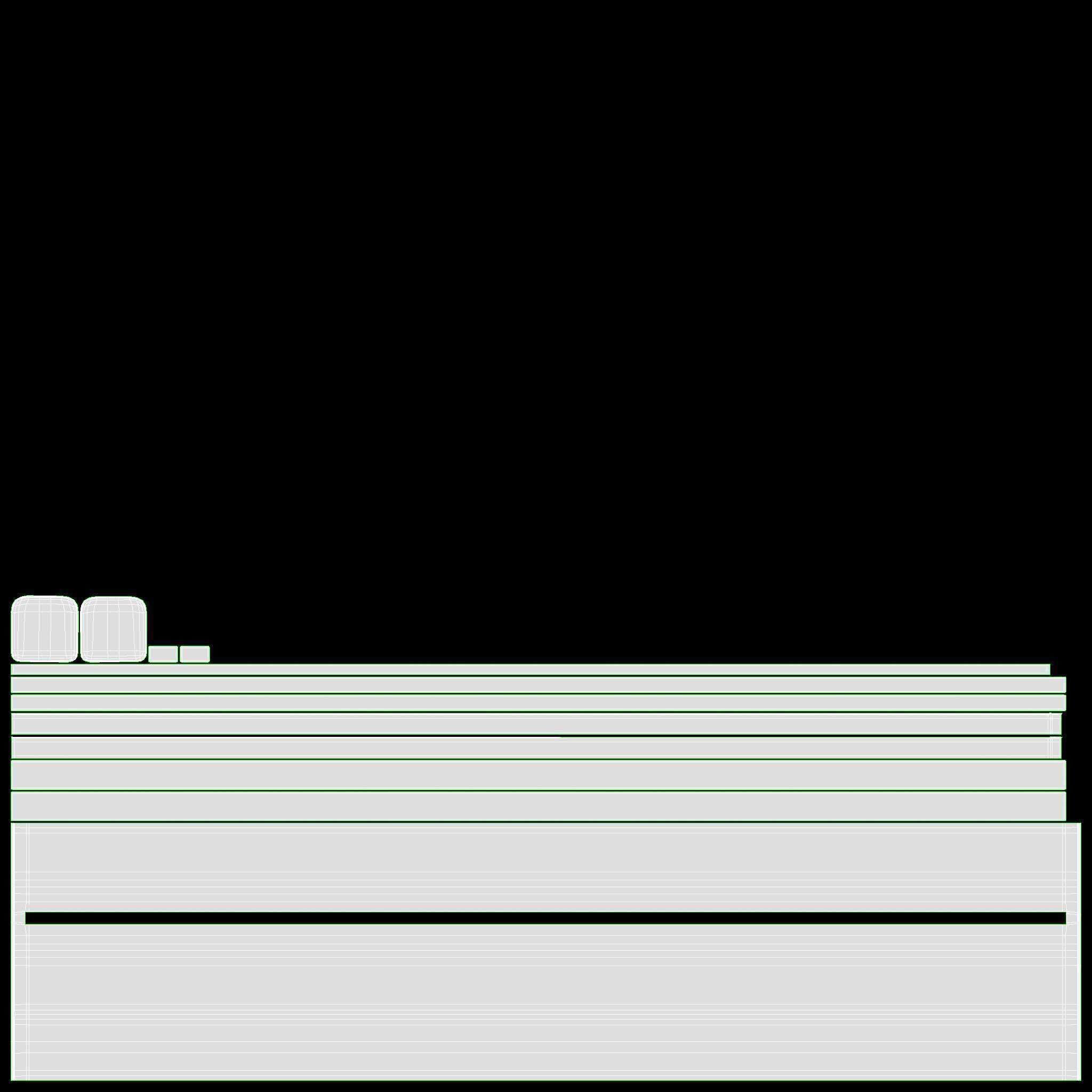 Advertising  Roll-Up Banner Small 3D model_8