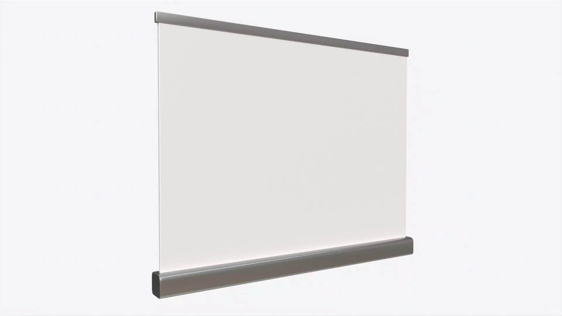 Advertising  Roll-Up Banner Small 3D model_0