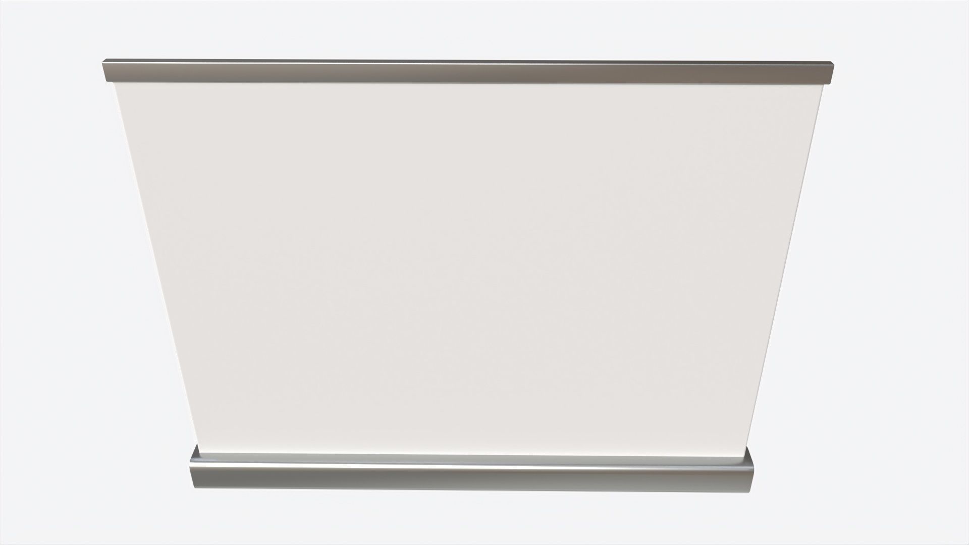 Advertising  Roll-Up Banner Small 3D model_1