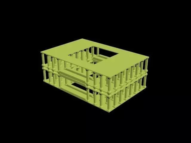 Structure for games 3D model_0