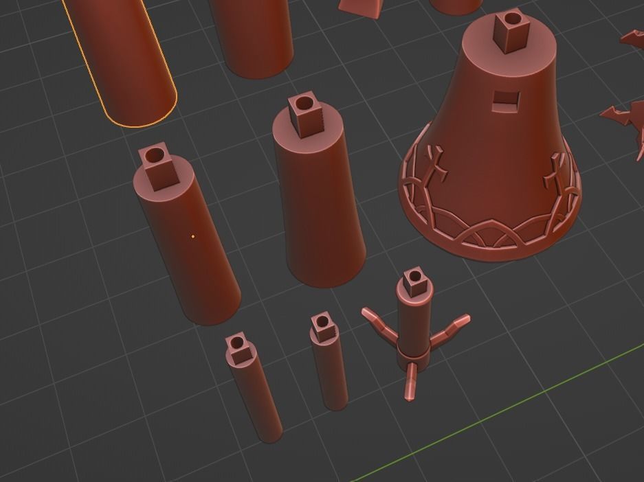 Trap of Argalia - Astolfo Weapon Fate Grand Order 3D Print Ready 3D print model_8