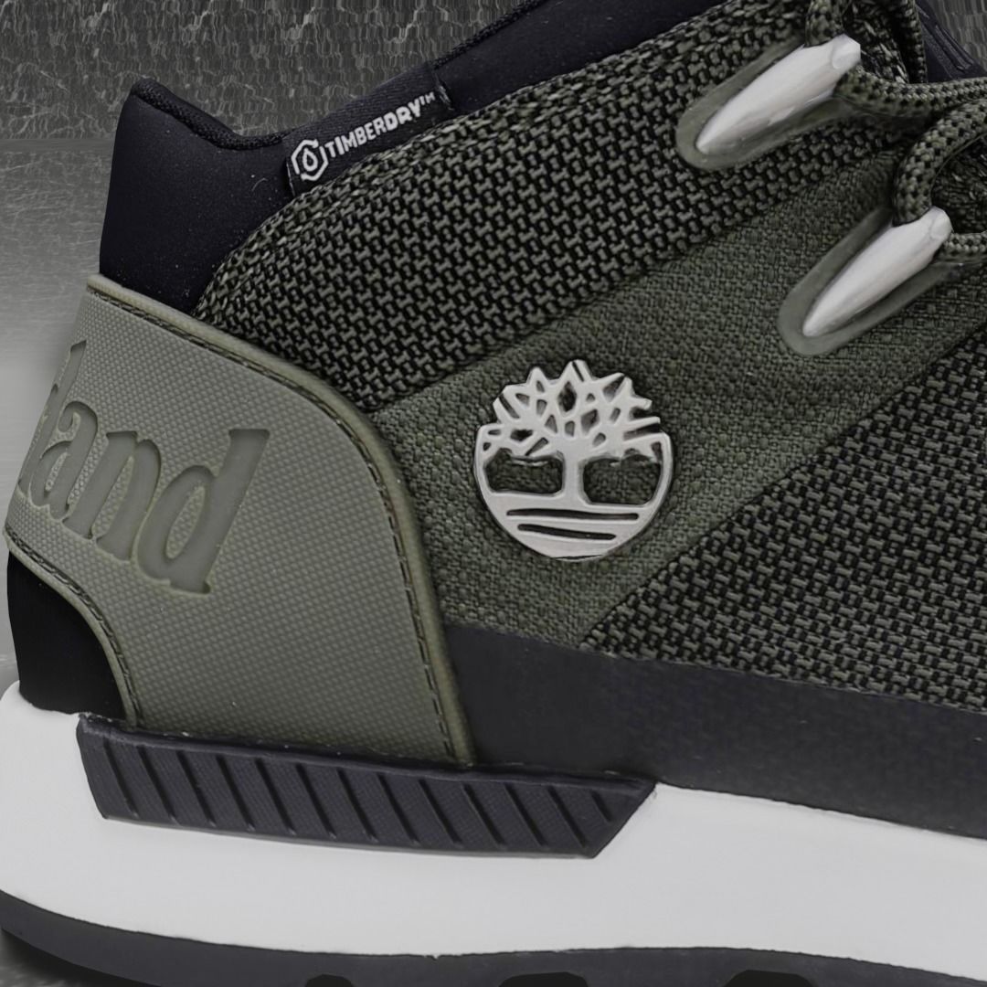 Timberland 3D Shoes - Green Low-poly 3D model_9