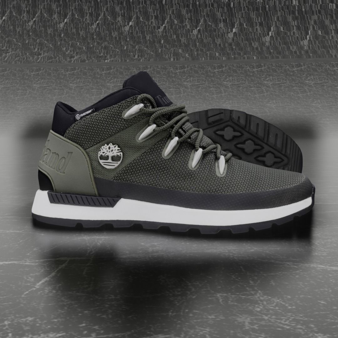 Timberland 3D Shoes - Green Low-poly 3D model_5